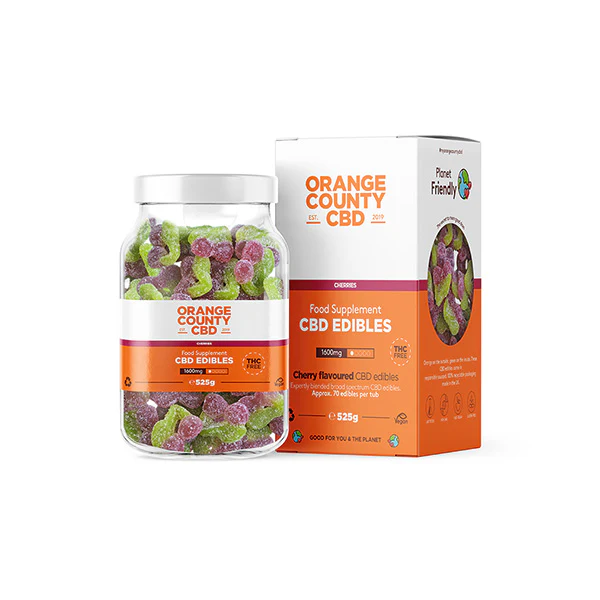 Orange County CBD 1600mg Gummies - Large Pack - Image 2
